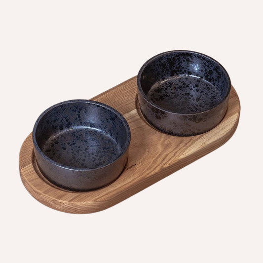 Oak feeding set, Wolf