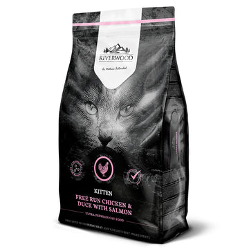 Riverwood täysravinto kissanpennulle, kana, ankka & lohi