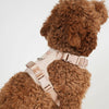Elma dog harness, light rose