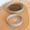 Ceramic feeding plate