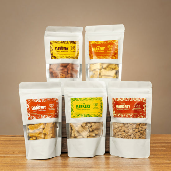 Makupalat koiralle, eri makuja