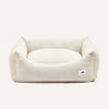 Snozy dog bed, linen