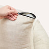 Snozy dog bed, linen