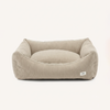 Snozy dog bed, beige corduroy