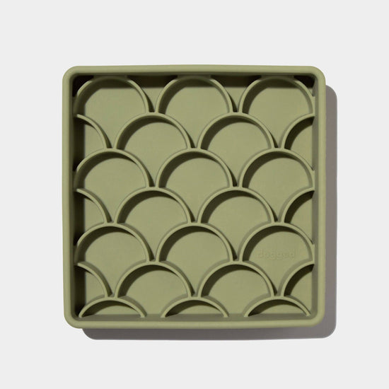 dogged slow feeder ja lick mat, oliivi