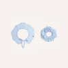 Light Blue Collar & Scrunchie Set