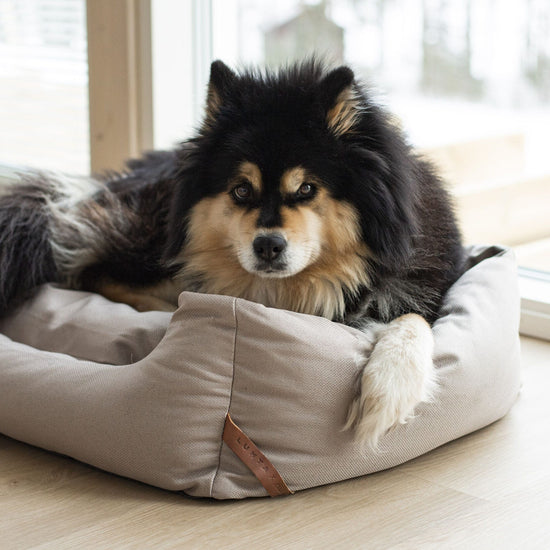 Rukka Pets Square Bed Melange – Beige peti koiralle
