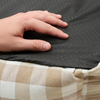 Snozy dog bed, checkered