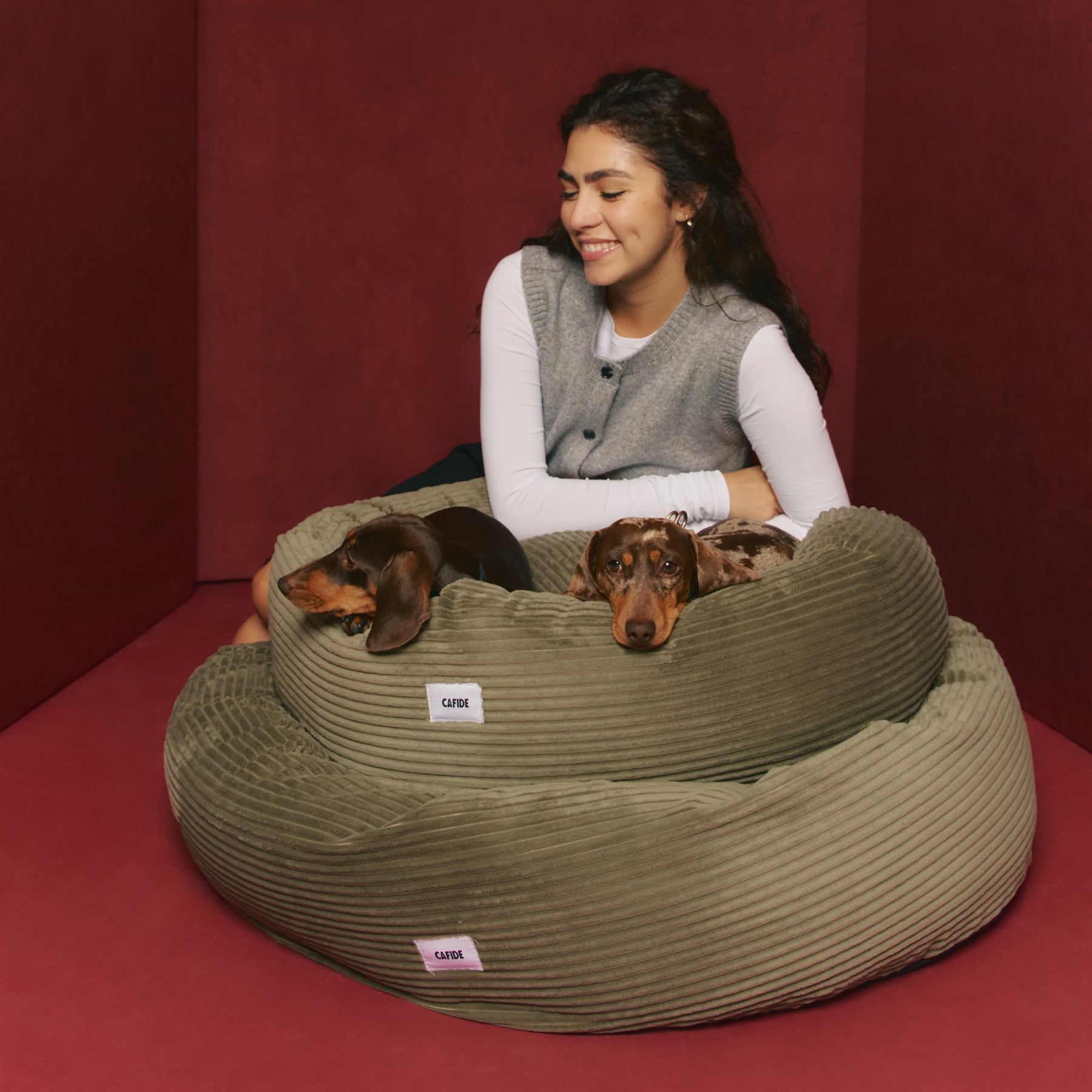 CAFIDE Nuba-lemmikin peti, vihreä