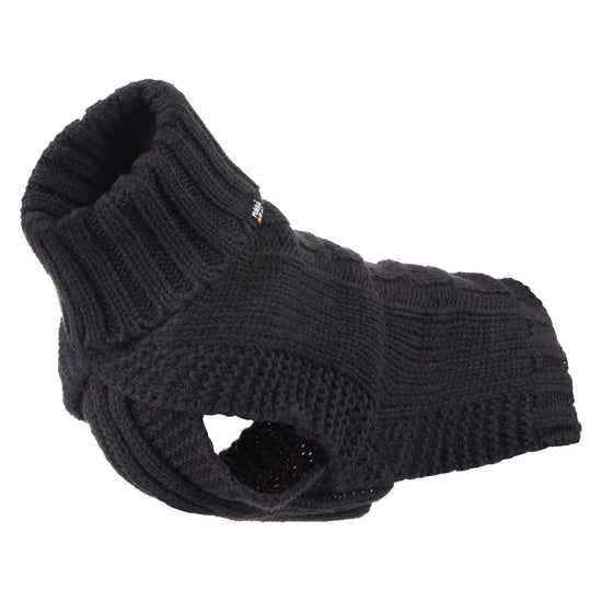 Rukka Pets musta koiran neulepaita