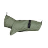 Dog raincoat, green
