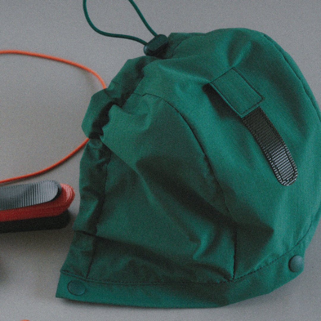 CushyCushy All - weather - koiran sadetakki, sinivihreä