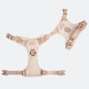 Elma dog harness, light rose