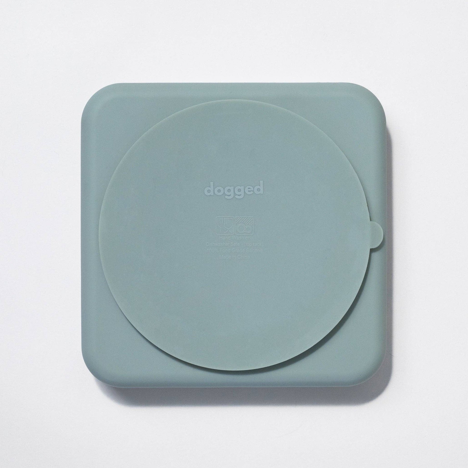 dogged slow feeder, siniharmaa