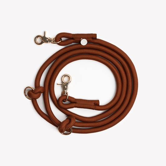 Hands-free leash, clay