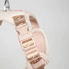 Elma dog harness, light rose