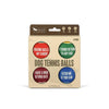 Dog tennis ball set