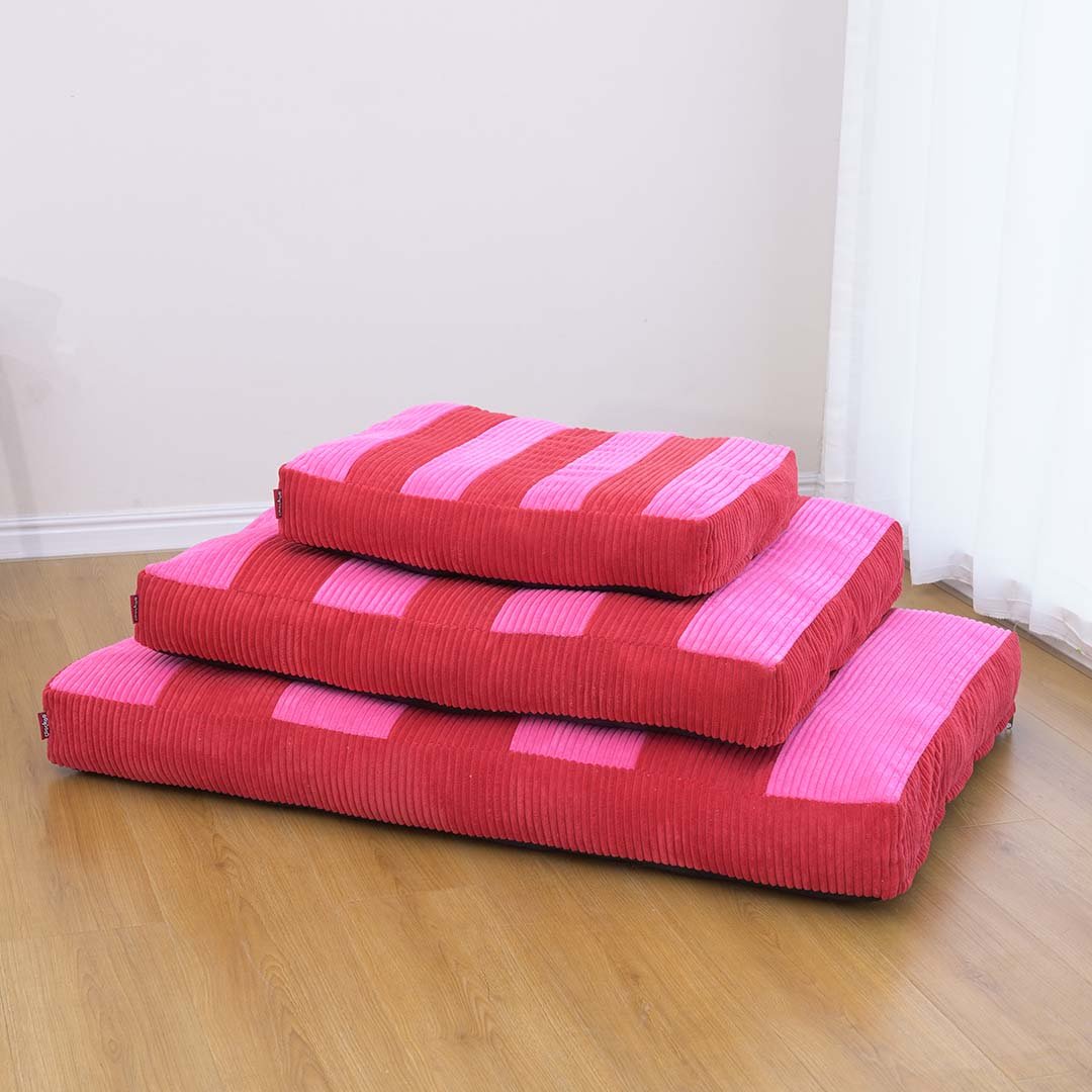 Coockoo Cozy Stripe - peti, punainen
