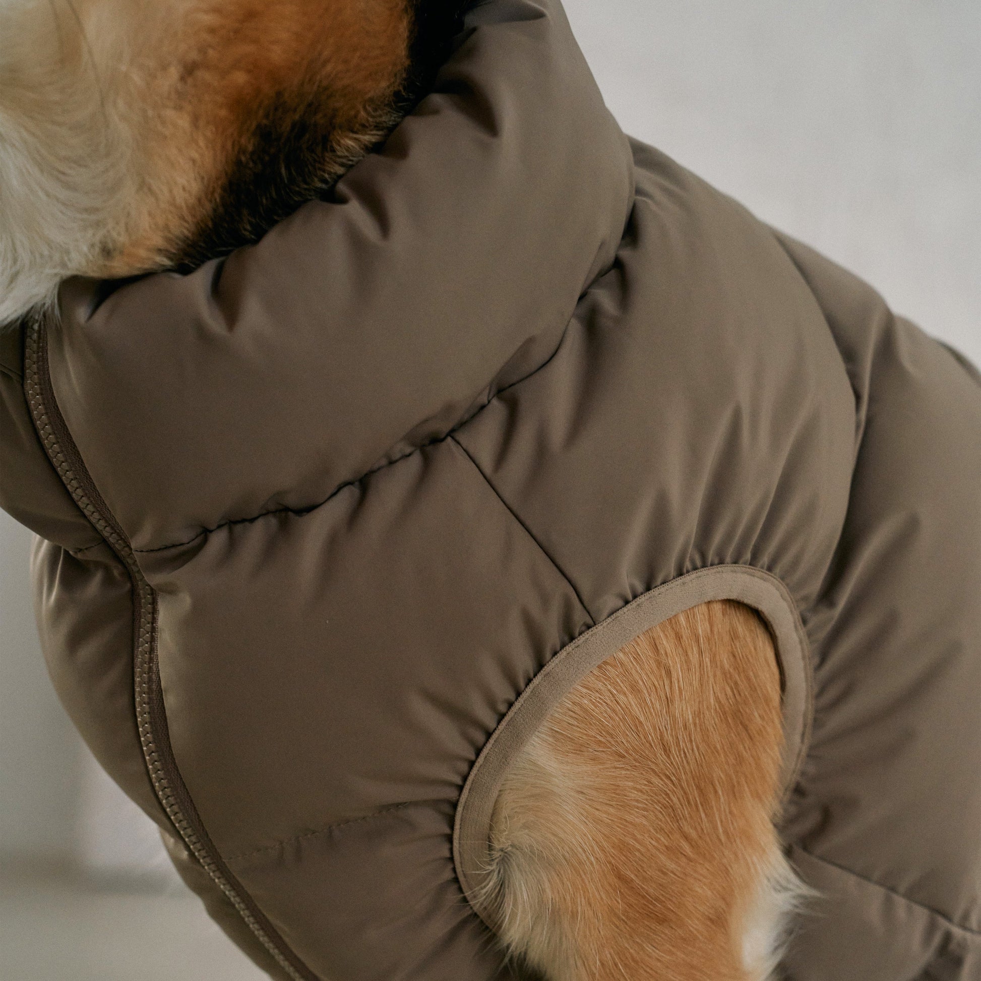 CushyCushy Cushy Puffer liivi, kahvi