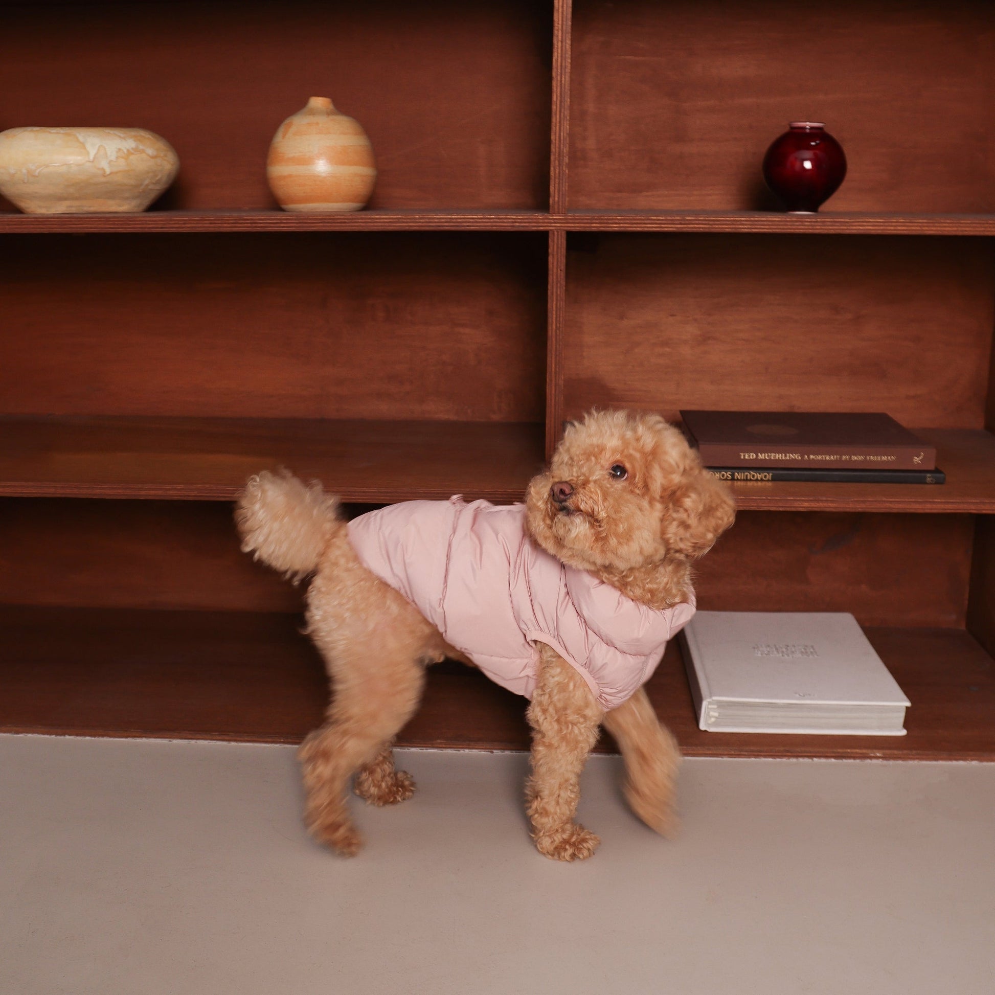 CushyCushy Cushy Puffer liivi, vaaleanpunainen