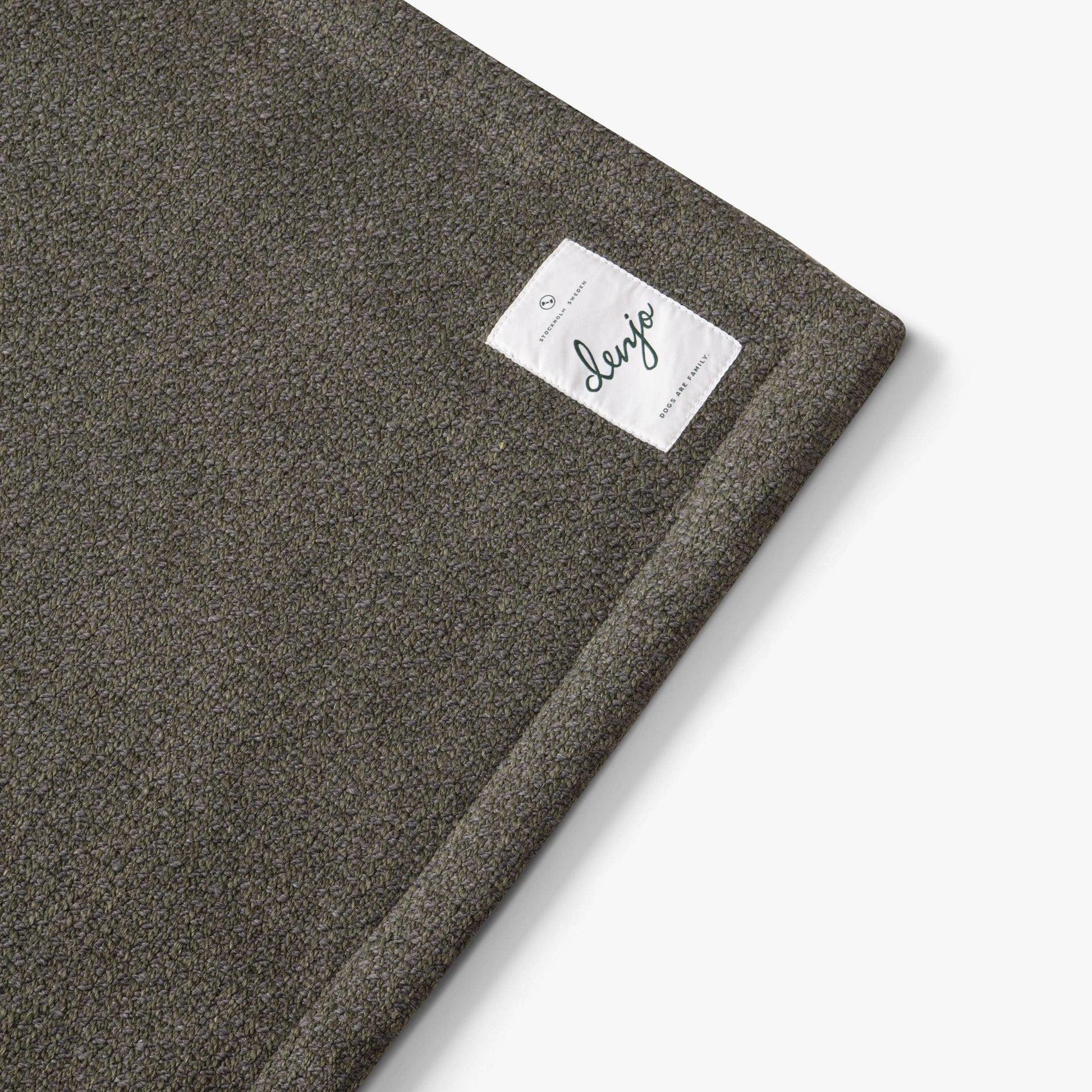 Koiran makuualusta matkalle, tummanvihreä