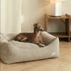 Snozy dog bed, beige corduroy
