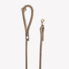 Braided rope leash, sand
