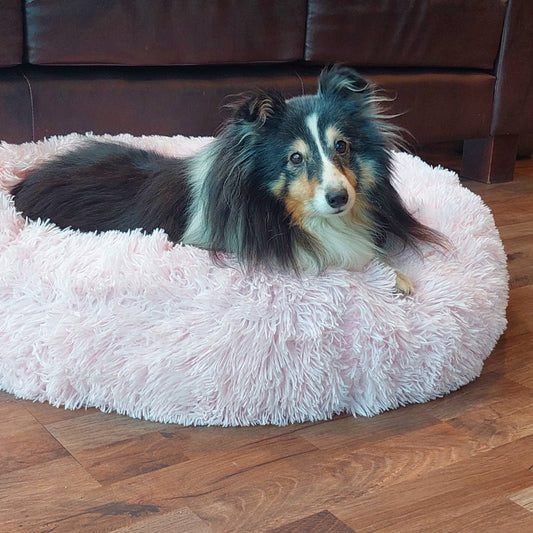 Brava Fluffy rauhoittava peti, pinkki