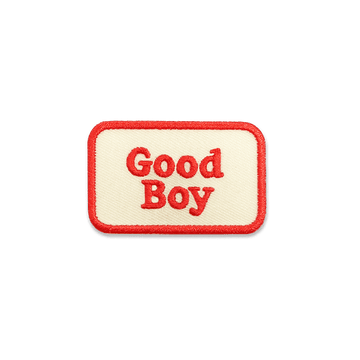 Scout's Honour Good Boy - silitettävä kangasmerkki koiralle