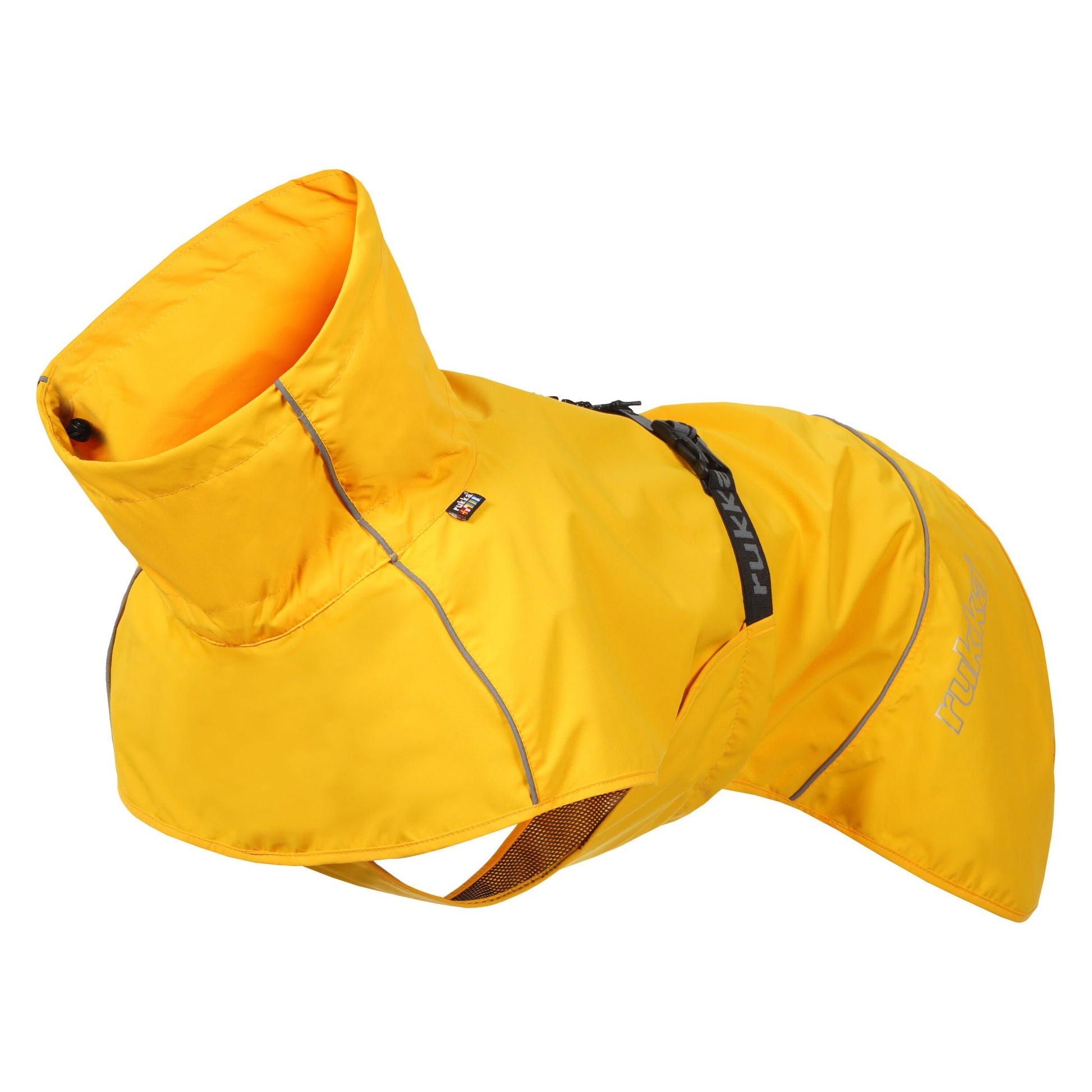 Rukka Pets Hayton - sadetakki, keltainen
