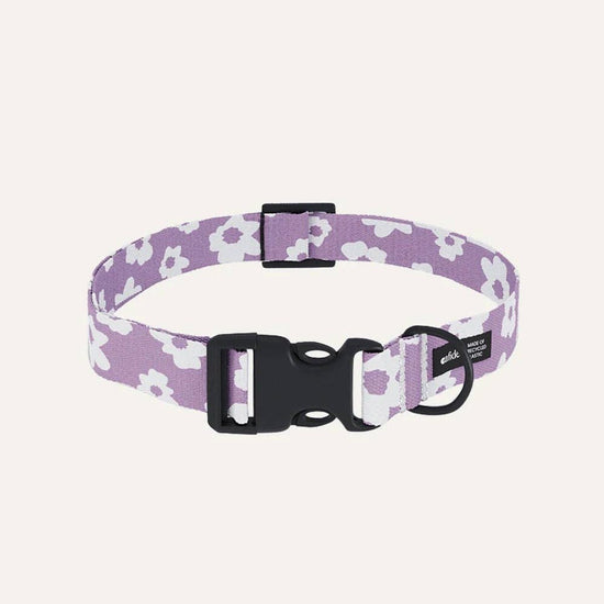 CAFIDE Juno - kierrätetty PET kaulapanta, violetti kukka