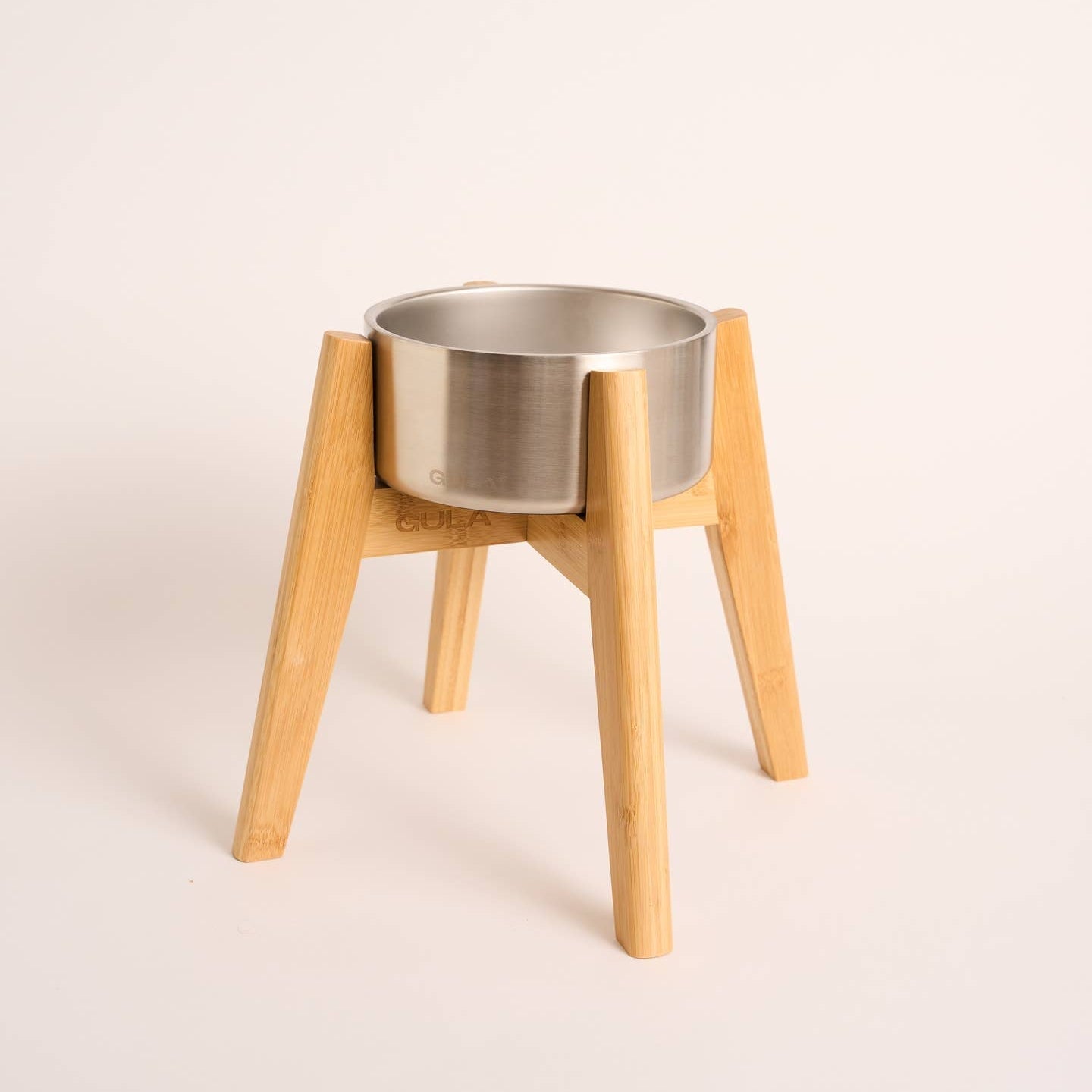 GULA DOG CARE Koiran ruoka - ja juomakuppi, hopea