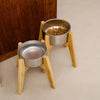 GULA DOG CARE Koiran ruoka - ja juomakuppi, hopea