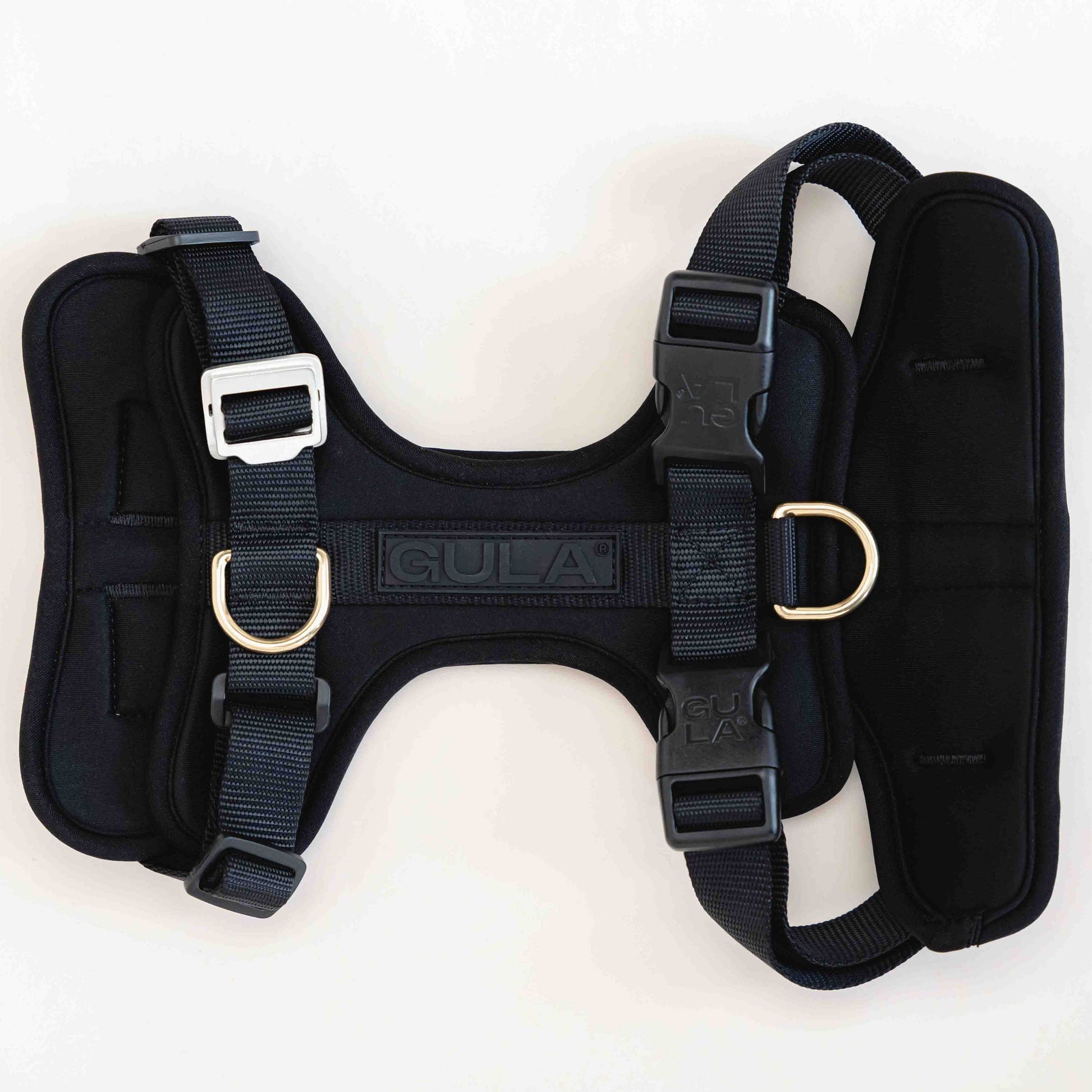 GULA DOG CARE Koiran valjaat, musta