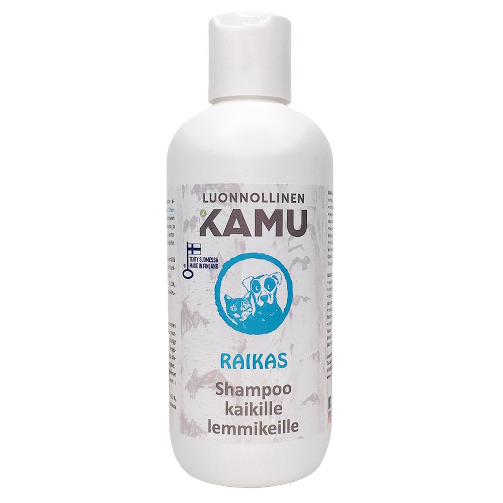 Luonnollinen Kamu Lemmikin shampoo Raikas, 350 ml