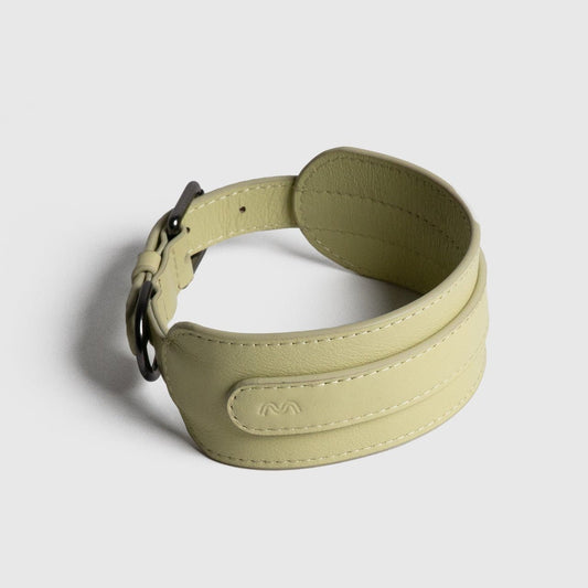 Masimalo Leveä nahkapanta, light sage