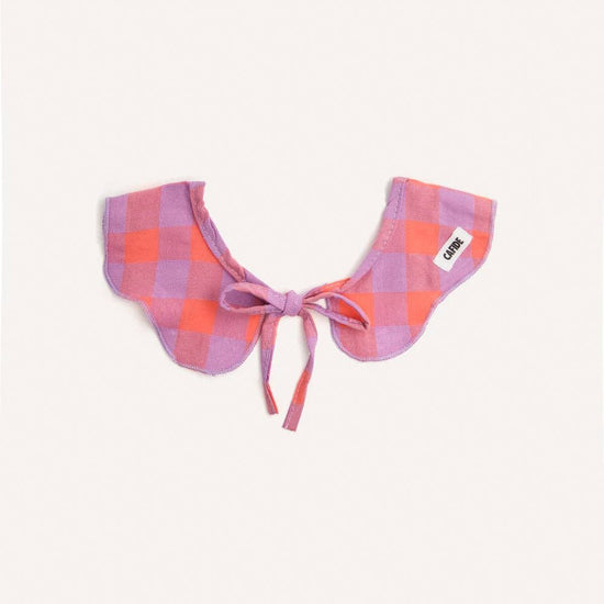 CAFIDE Lola - koiran kauluri, violetti ruutu