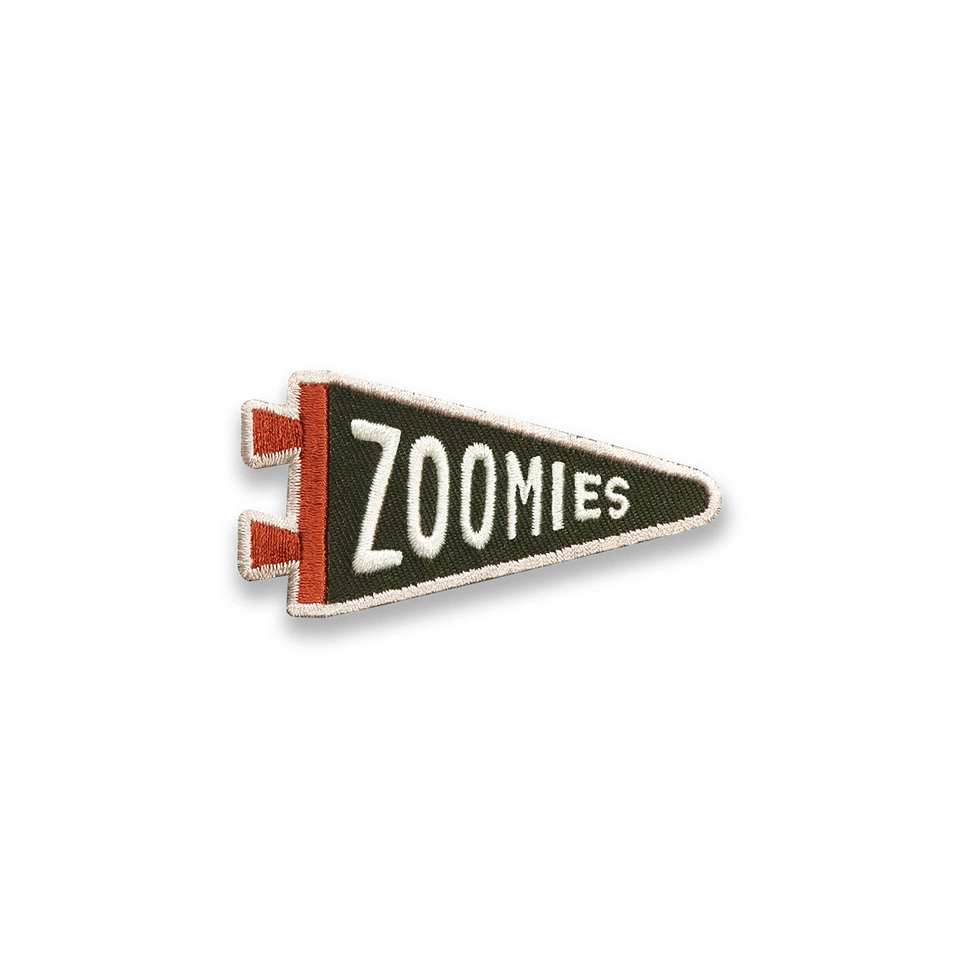 Scout's Honour Zoomies - silitettävä kangasmerkki lemmikille
